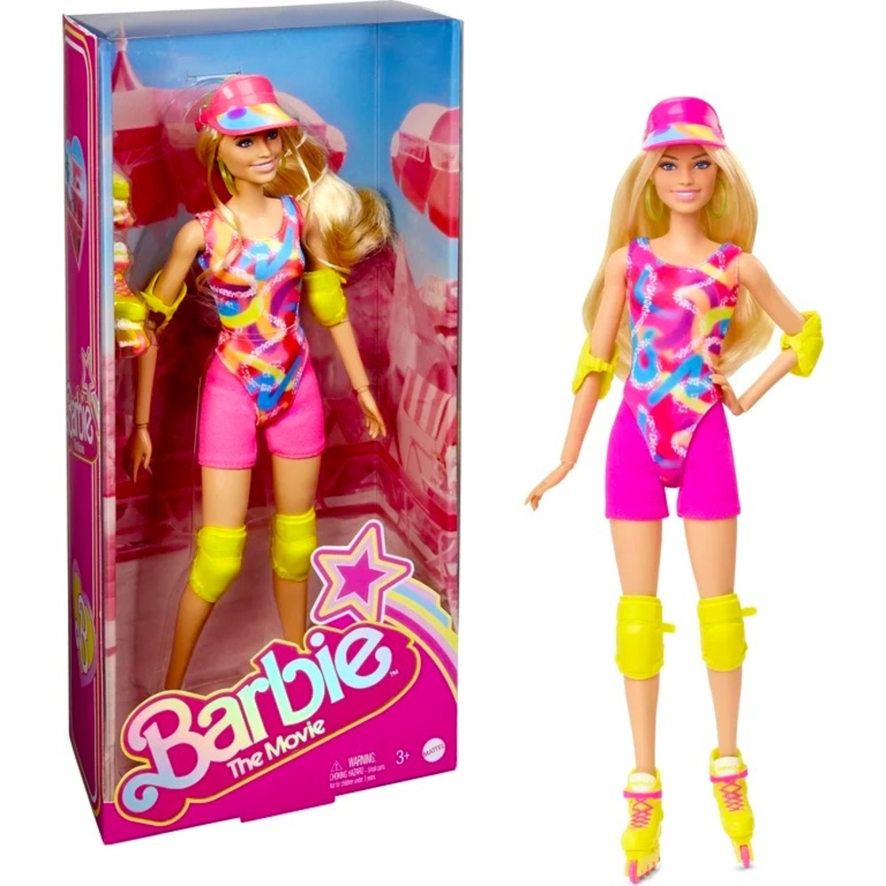 Roller skate Barbie doll from Barbie Movie -NEVER OPENED